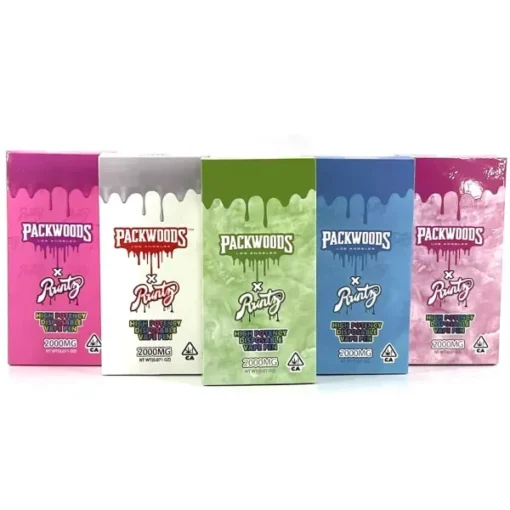 Packwoods X Runtz 2g Vape Descartável Premium